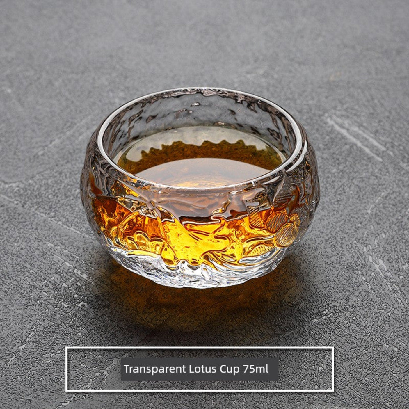 Elegant Frosted Japanese Glass Tea Cup – Single Serve Delight Julia M Home & Kitchen