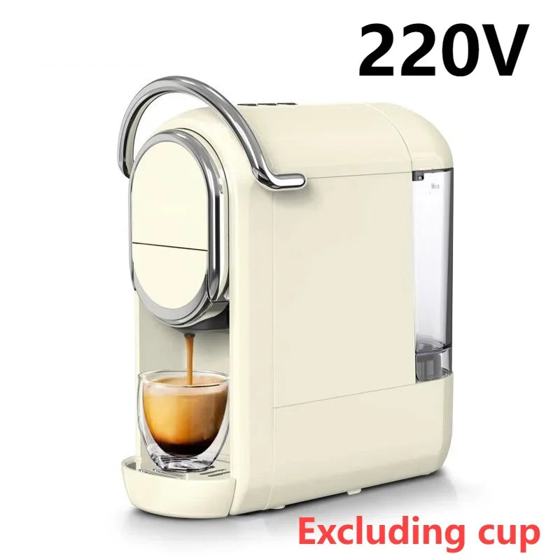Compact 3in1 Nespresso Capsule Espresso Maker - Fully Automatic 220V 19Bar Julia M LifeStyles