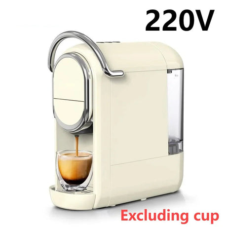 Compact 3in1 Nespresso Capsule Espresso Maker - Fully Automatic 220V 19Bar Julia M LifeStyles
