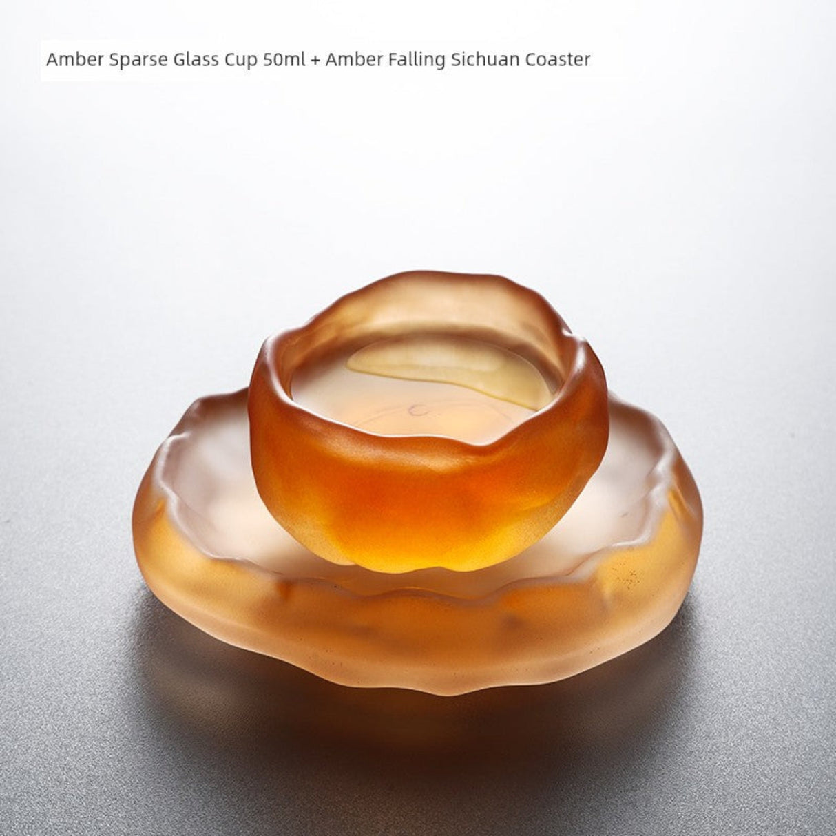 Elegant Frosted Japanese Glass Tea Cup – Single Serve Delight Julia M Home & Kitchen