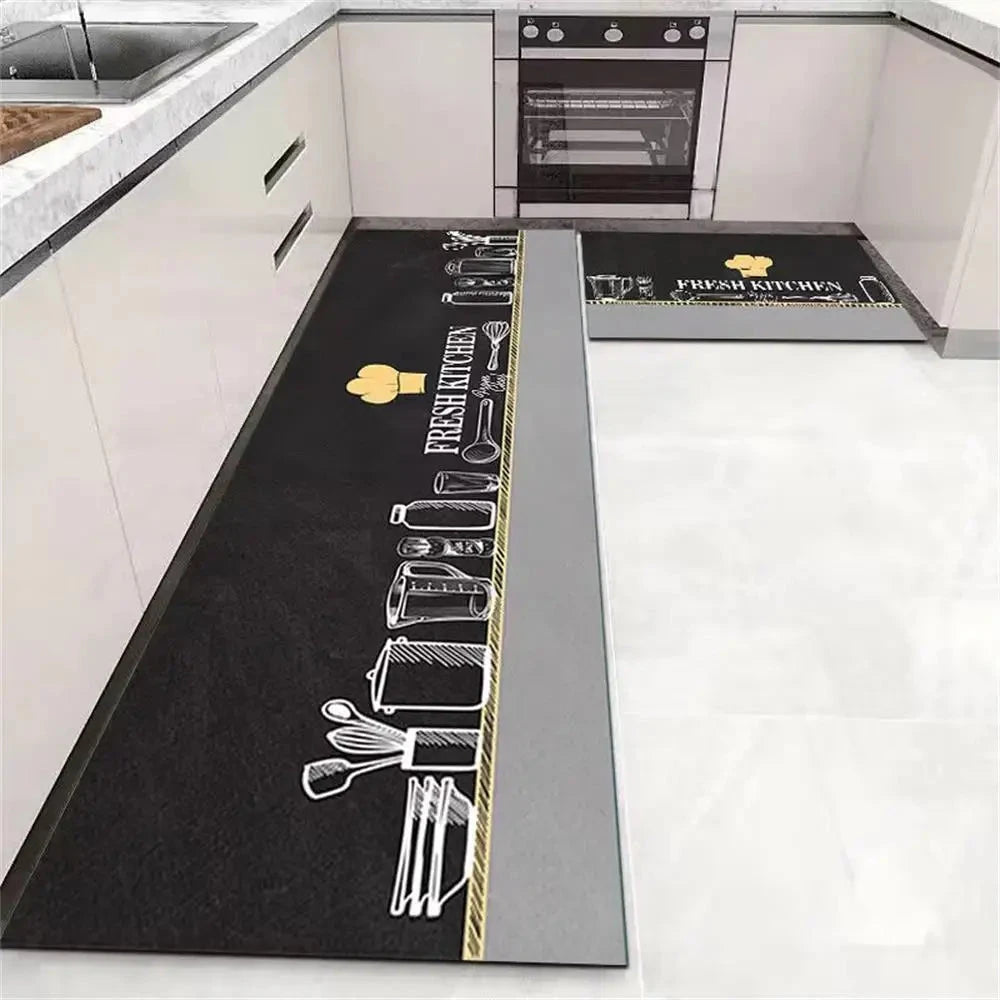 Super Absorbent Anti-Slip Kitchen & Bathroom Mat Julia M LifeStyles