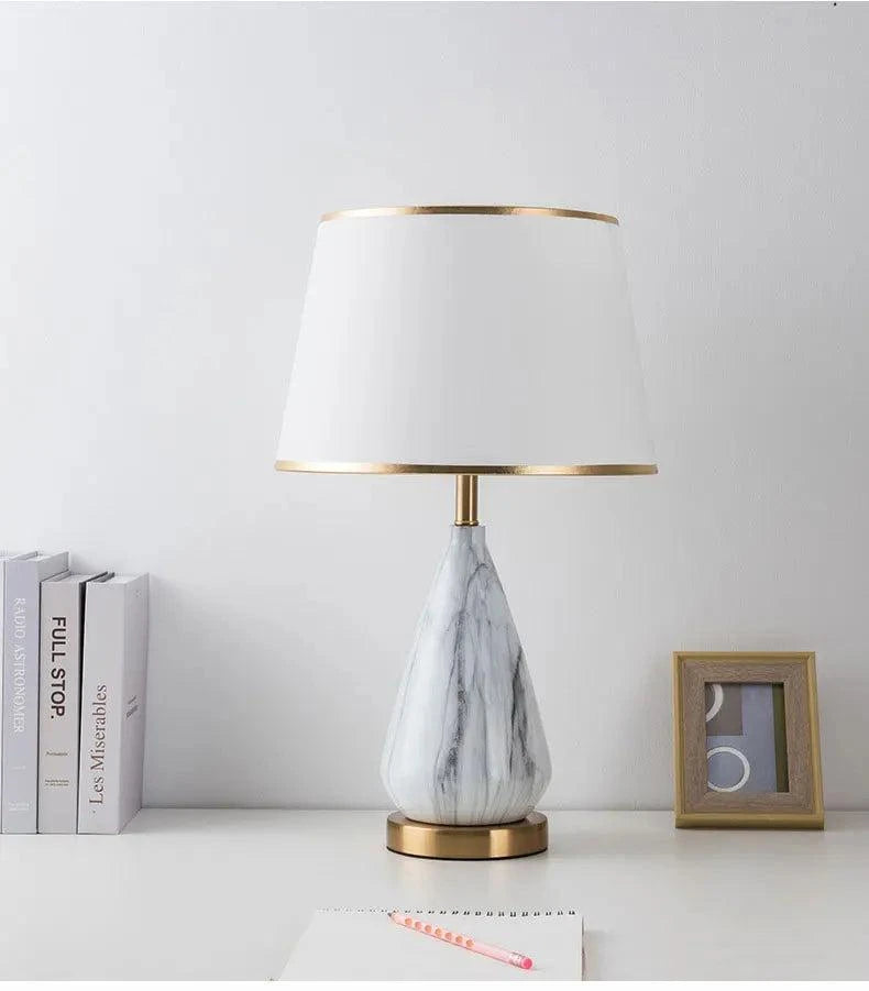 The Maison Linen Table Lamp