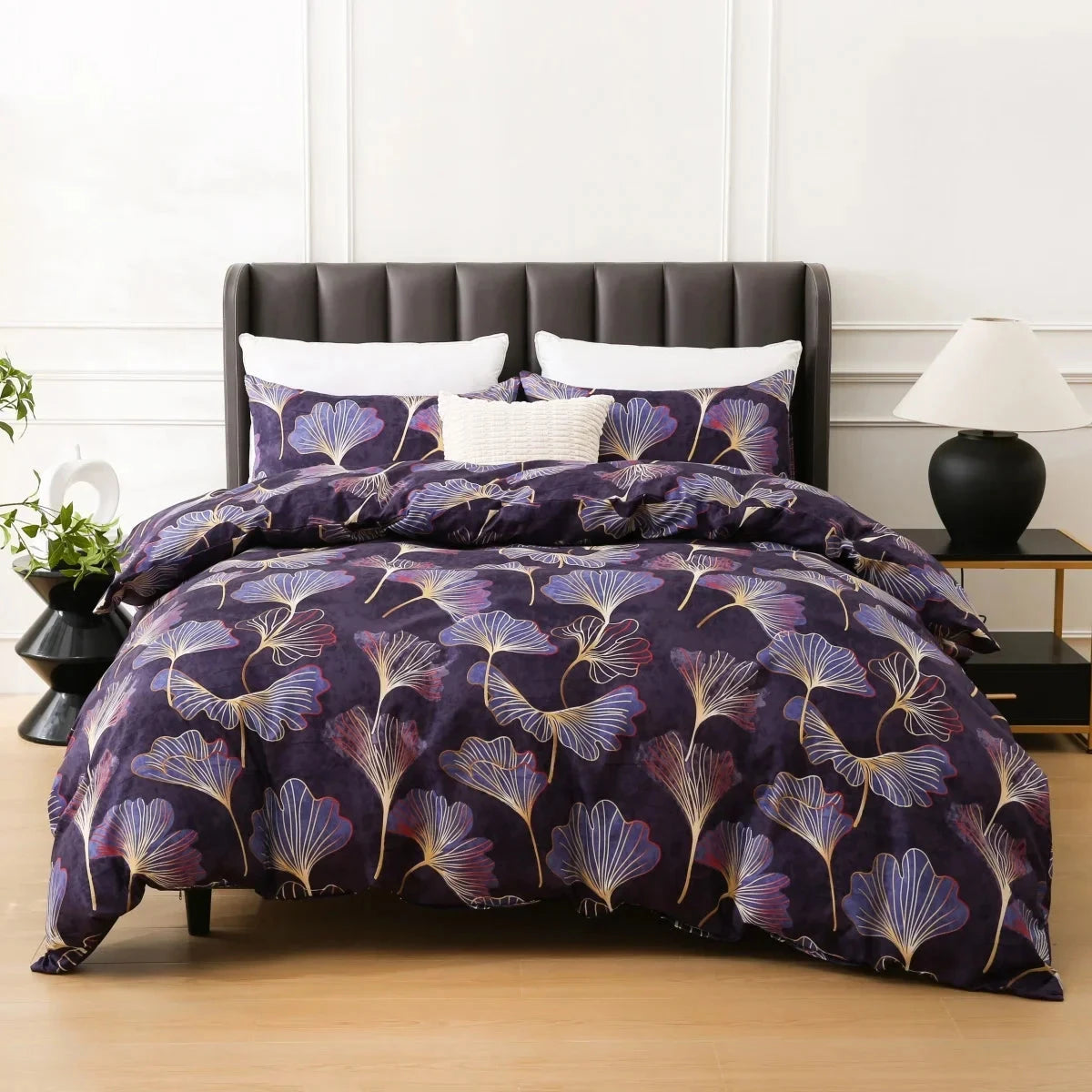 Bohemian Paisley Floral Reversible Duvet Cover Set for Twin Beds Julia M LifeStyles