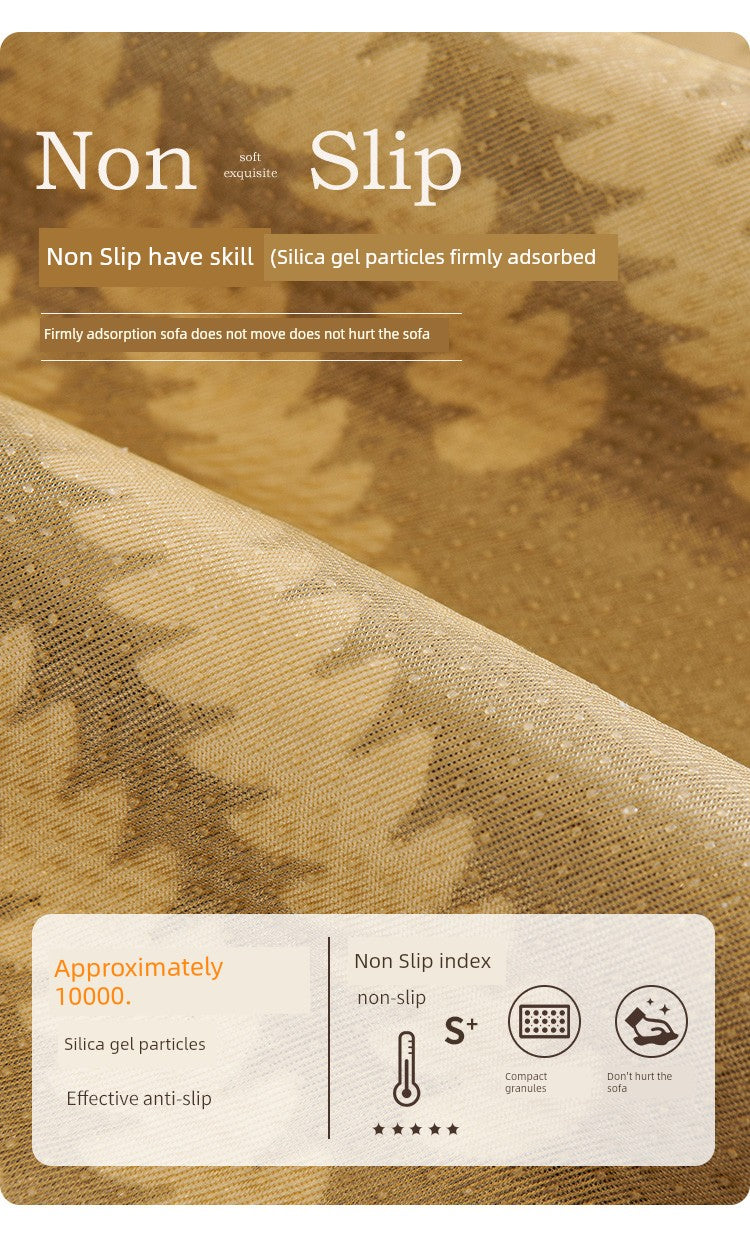 Scandinavian Chenille Non-Slip Sofa Cover Julia M Home & Kitchen