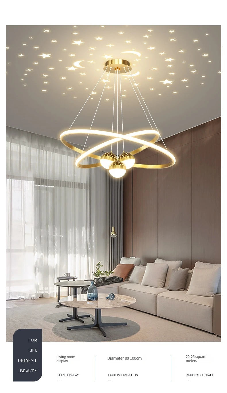 Starry Sky Ceiling Pendant Lamp