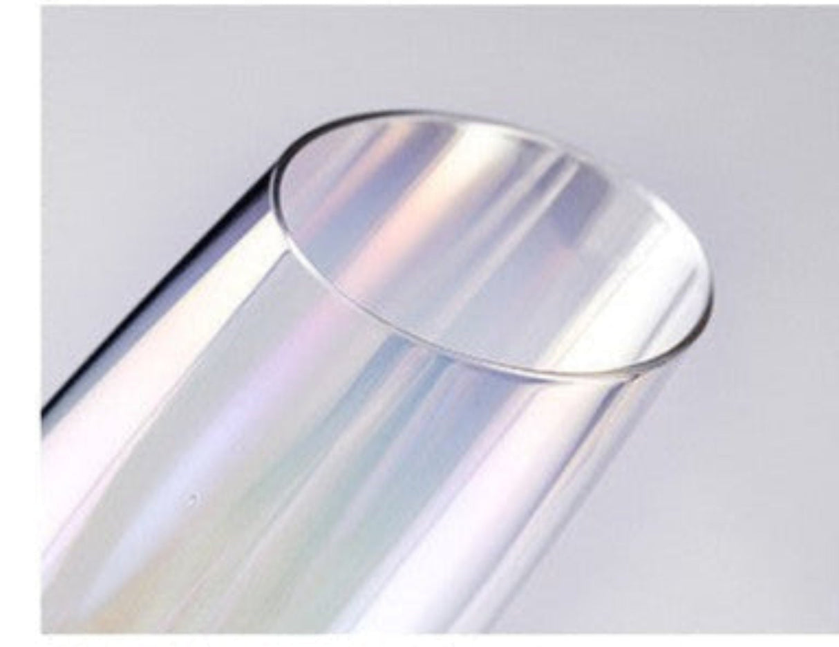 Japanese-Style Colorful Crystal Wine Goblet - Rainbow Champagne Glass Julia M LifeStyles