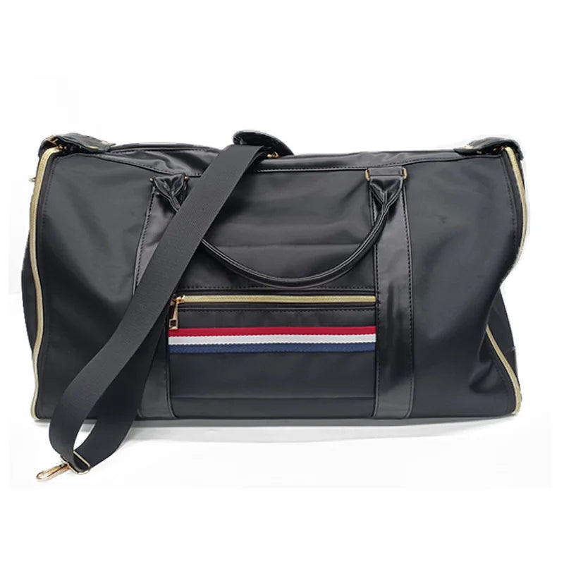 2in1 Convertible Garment Bag Foldable Suit Storage Bag Large Capacity Travel Duffle Bag Waterproof Tote Fitness Gym Bag - Julia M LifeStyles