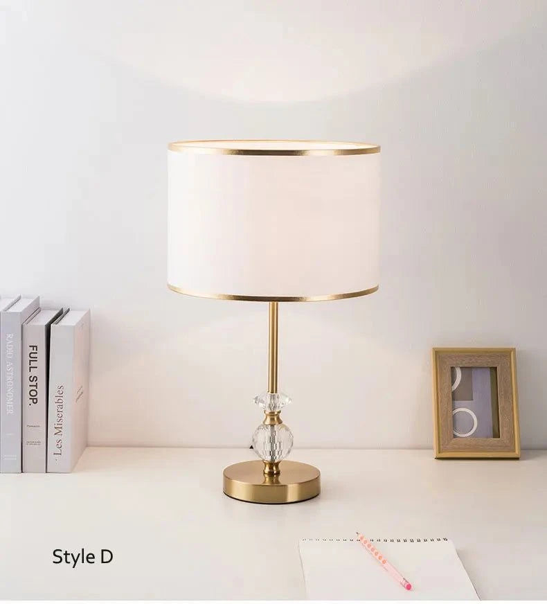 The Maison Linen Table Lamp