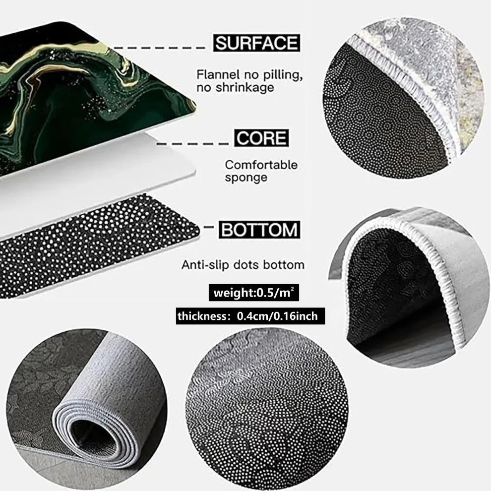 VIKAMA Nordic Living Room Carpet