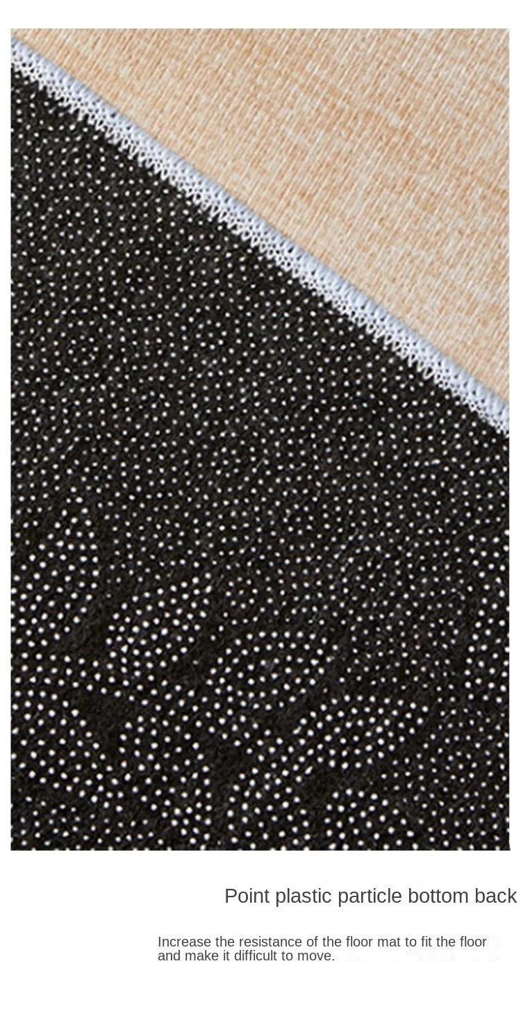 Bohemian Corridor Carpet Geometric Pattern Crystal Velvet Floor Mat - Julia M LifeStyles