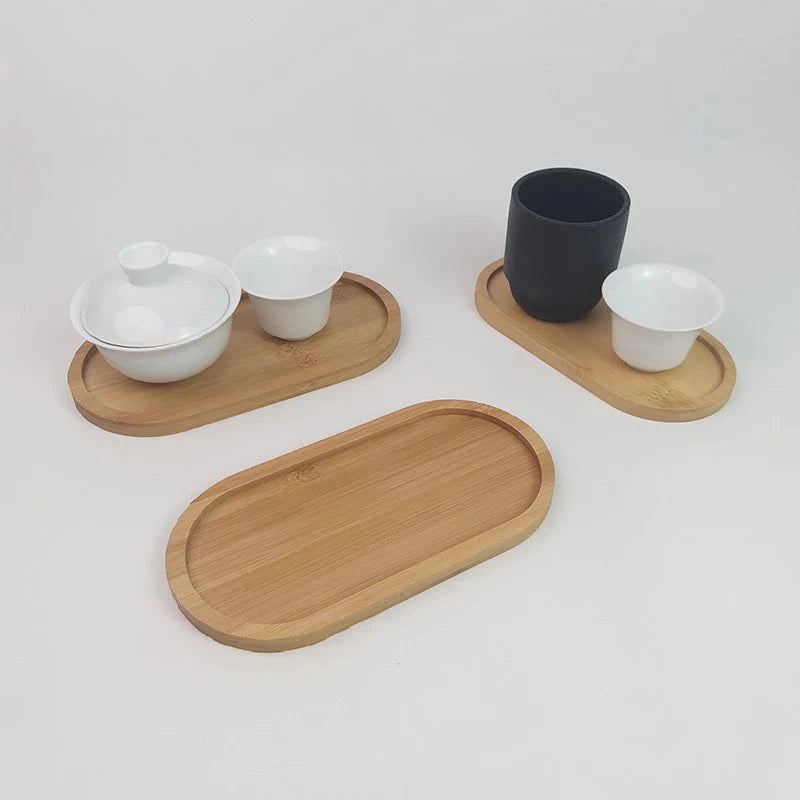 Solid Wood Japanese-Style Food Tray for Desserts and Snacks Julia M LifeStyles