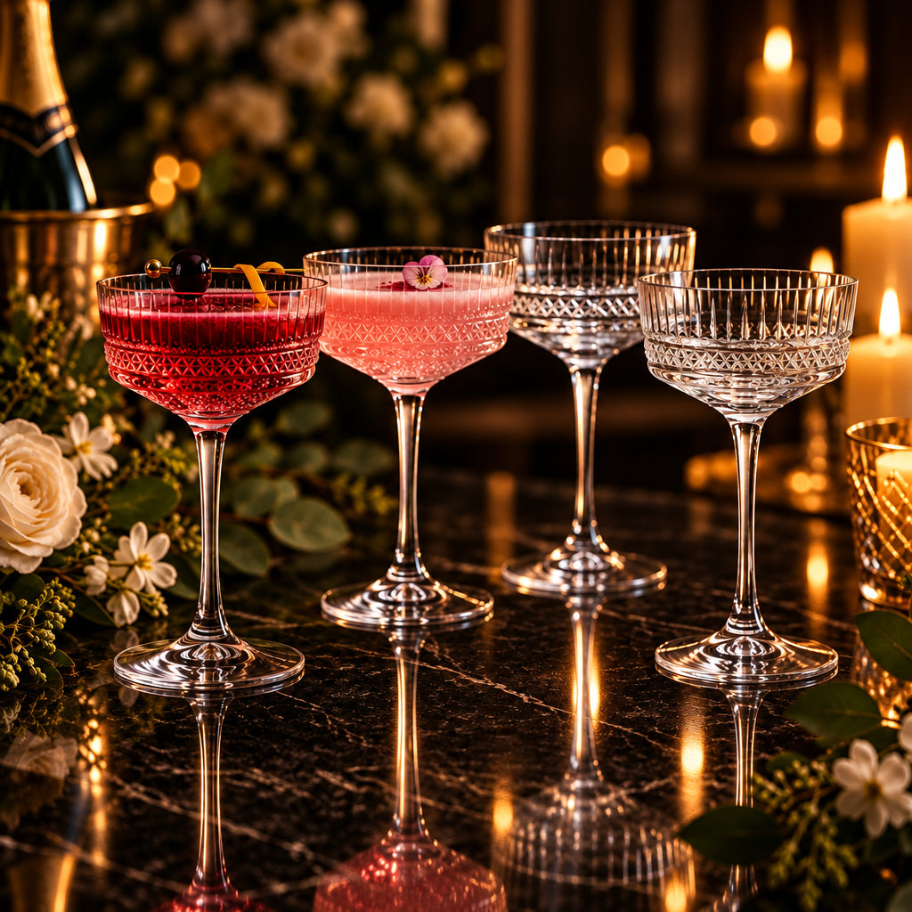 Élan Cocktail Glasses — Set of 4