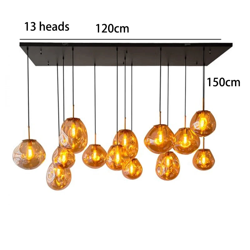Modern Home Decor LED Lights Pendant Light Lamps for Living Room Chandeliers for Bedroom Hanging Light Indoor Lighting