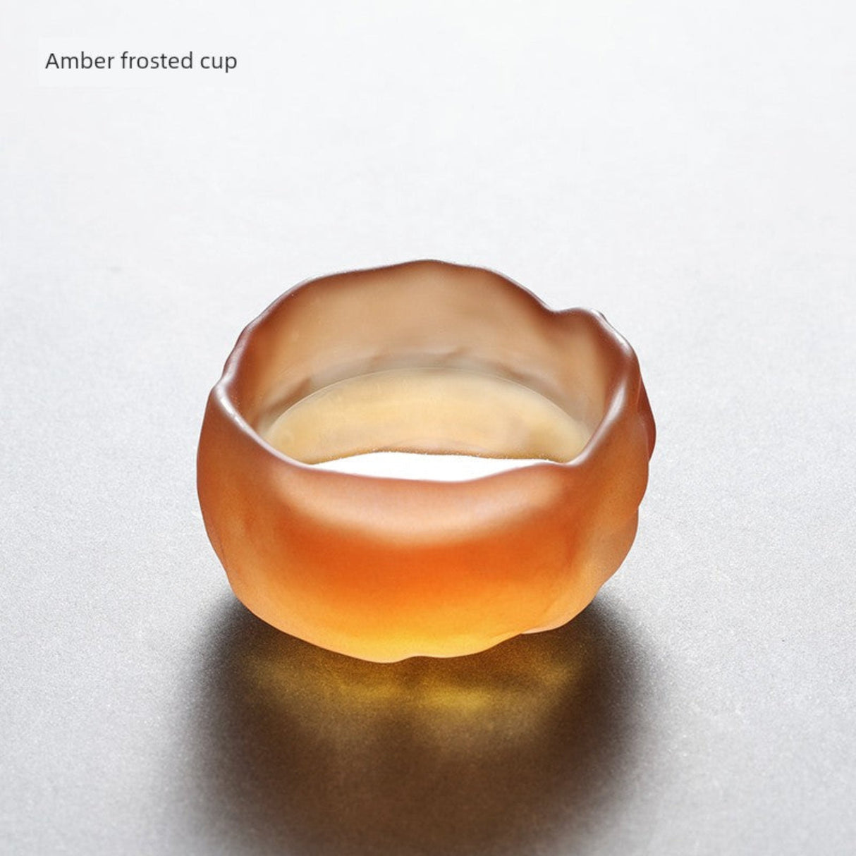 Elegant Frosted Japanese Glass Tea Cup – Single Serve Delight Julia M Home & Kitchen