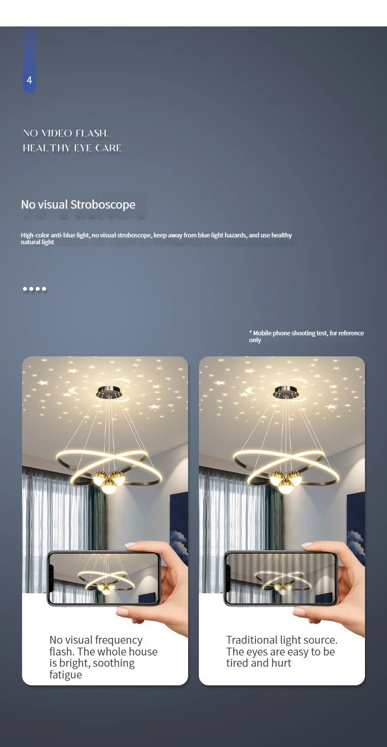 Starry Sky Ceiling Pendant Lamp