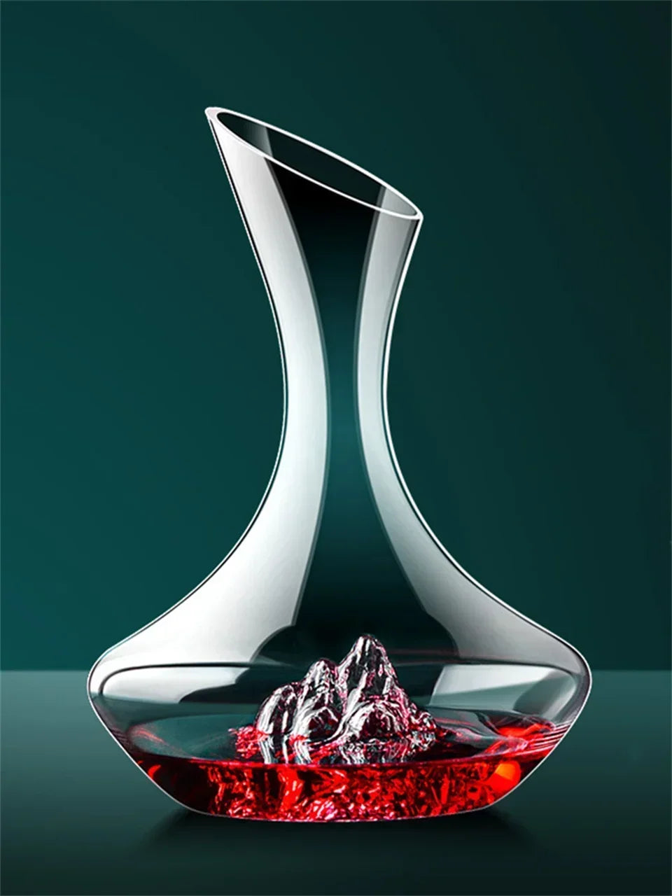 2000ml Crystal Glass Wine Decanter - Elegant Quick Dispenser for Reds and Whiskey Julia M LifeStyles