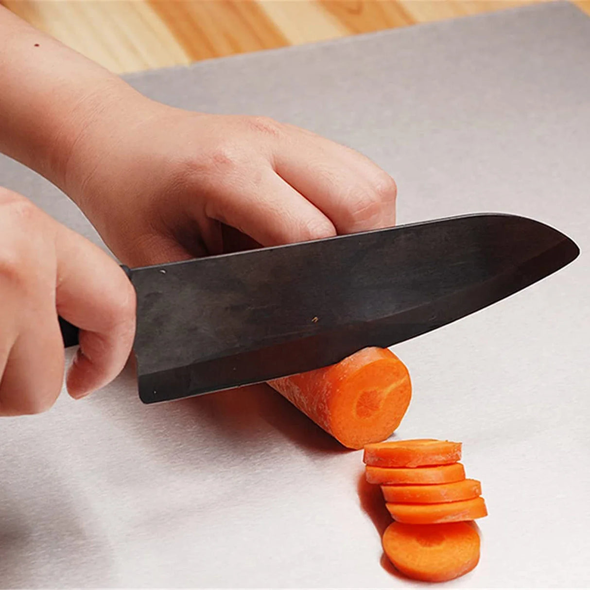 Stainless Steel Cutting Board with Lip - Versatile Kitchen Essential