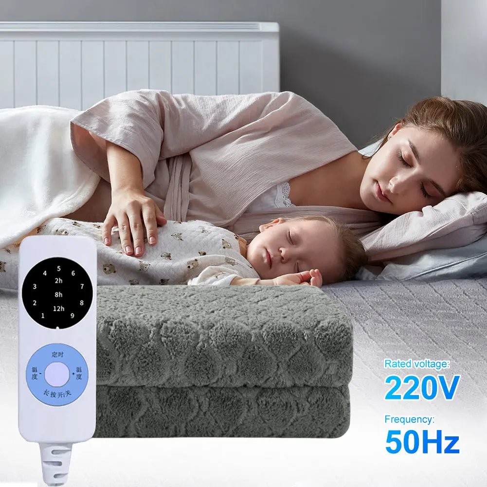 Plush Smart Electric Blanket - Julia M LifeStyles