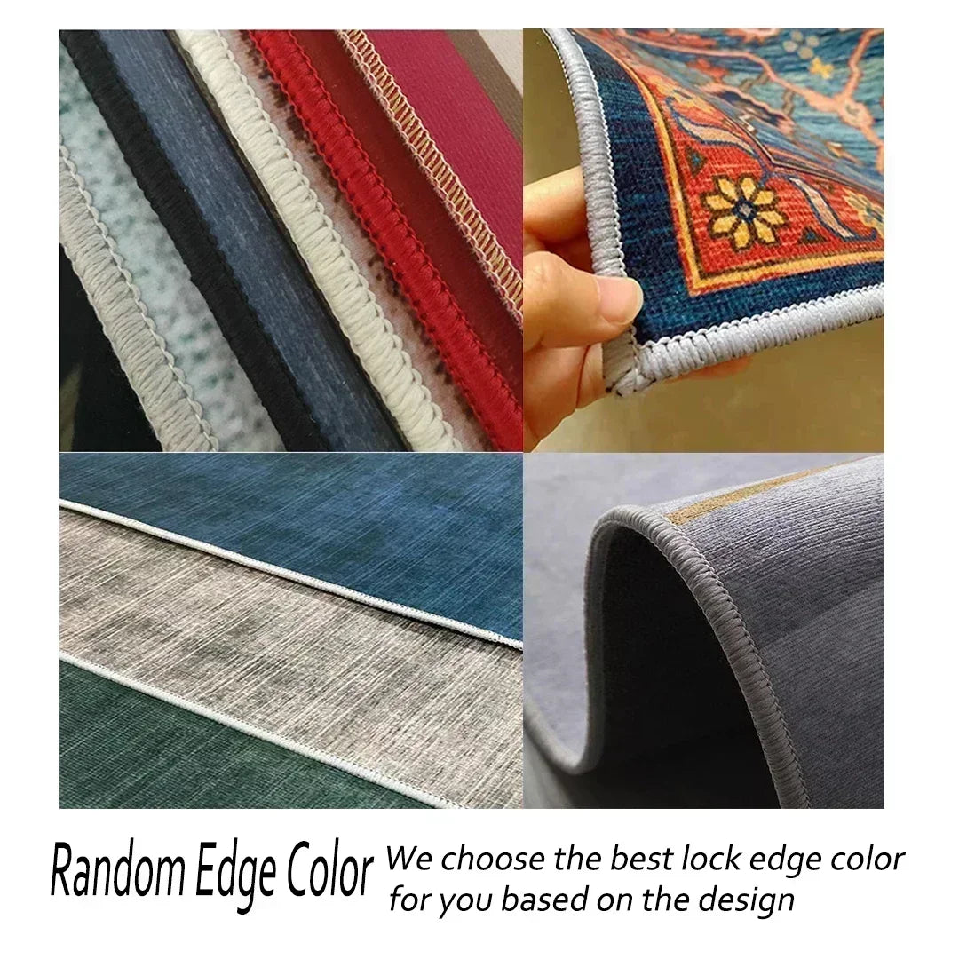 Modern Light Luxury Abstract Rug for Living Room