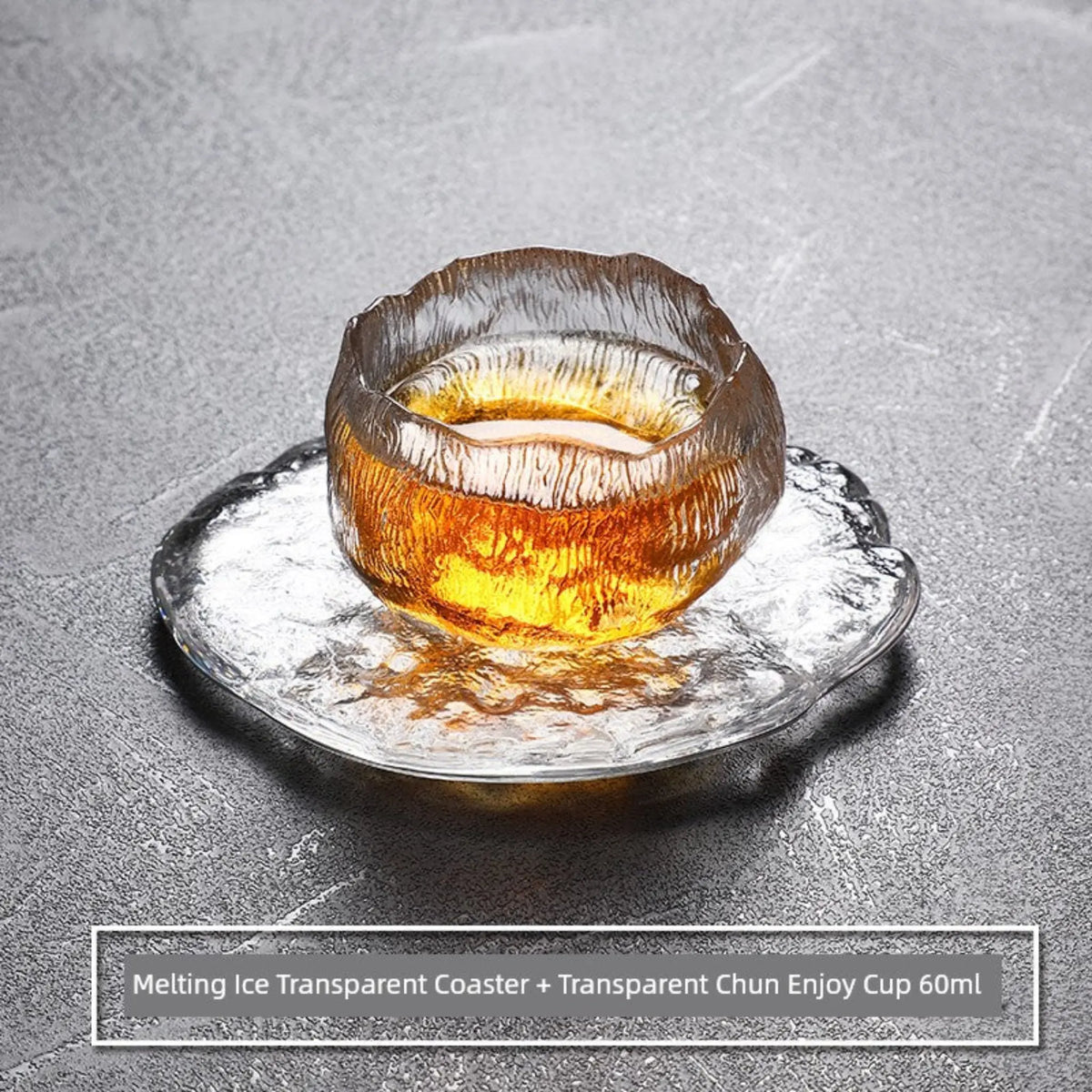 Frosted Japanese Glass Tea Cup – Elegant Single Serve Teacup - Julia M LifeStyles
