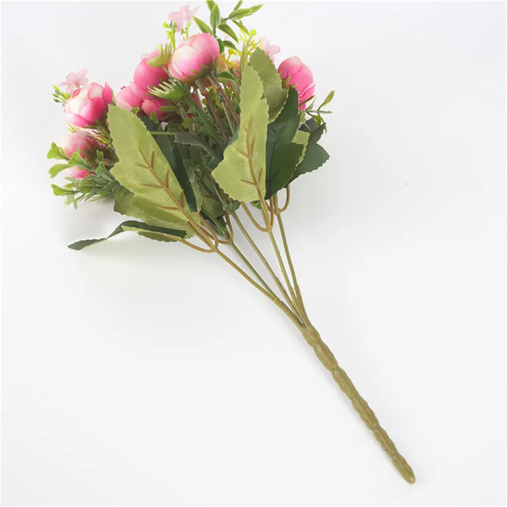 High Quality Silk Rose Bouquet for Home and Wedding Decor - Julia M LifeStyles