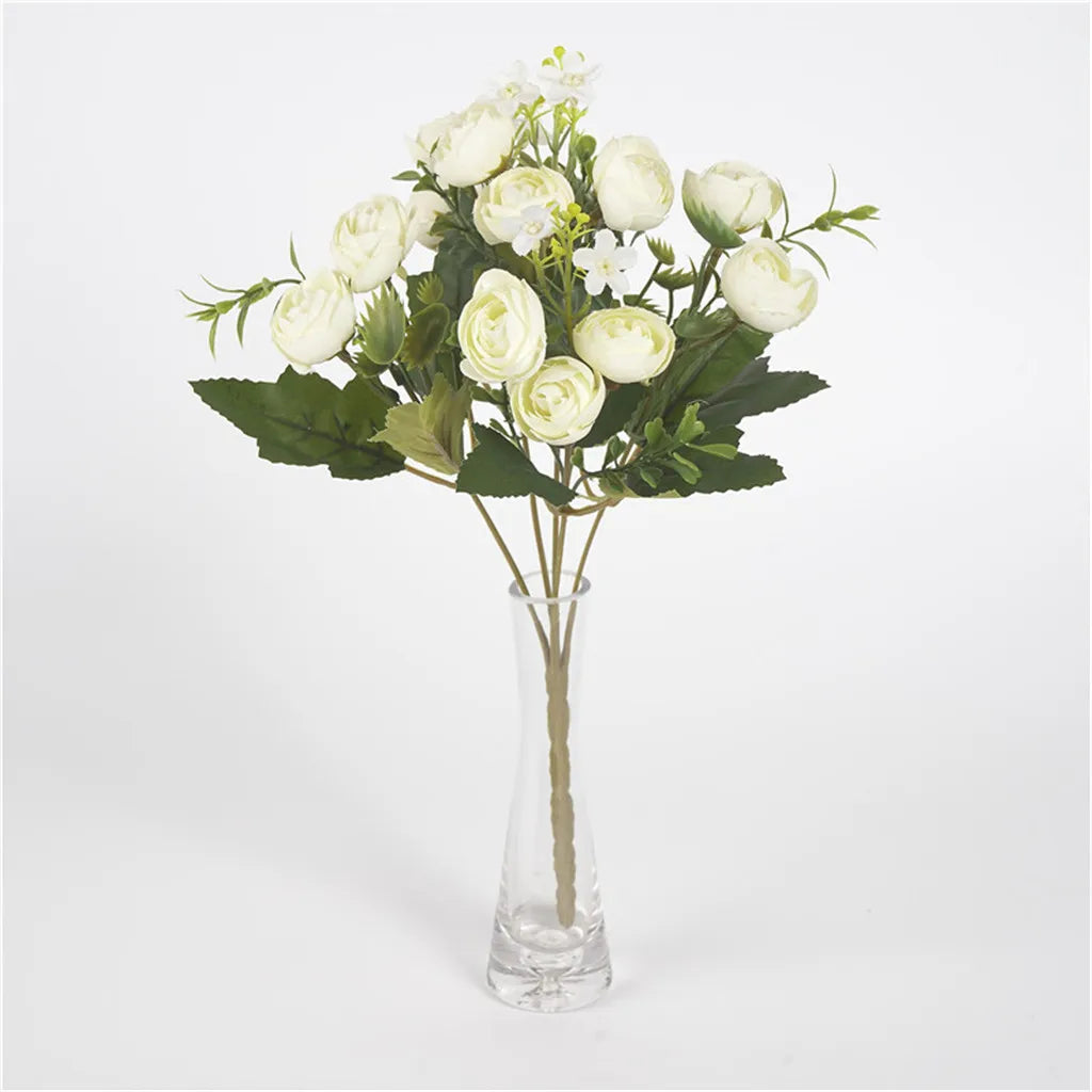 High Quality Silk Rose Bouquet for Home and Wedding Decor - Julia M LifeStyles