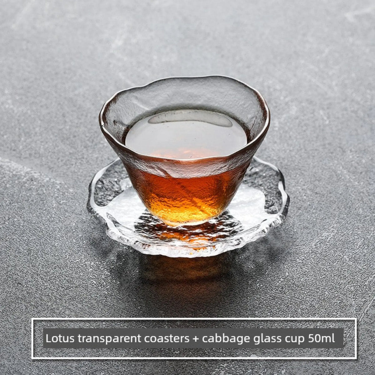 Elegant Frosted Japanese Glass Tea Cup – Single Serve Delight Julia M Home & Kitchen