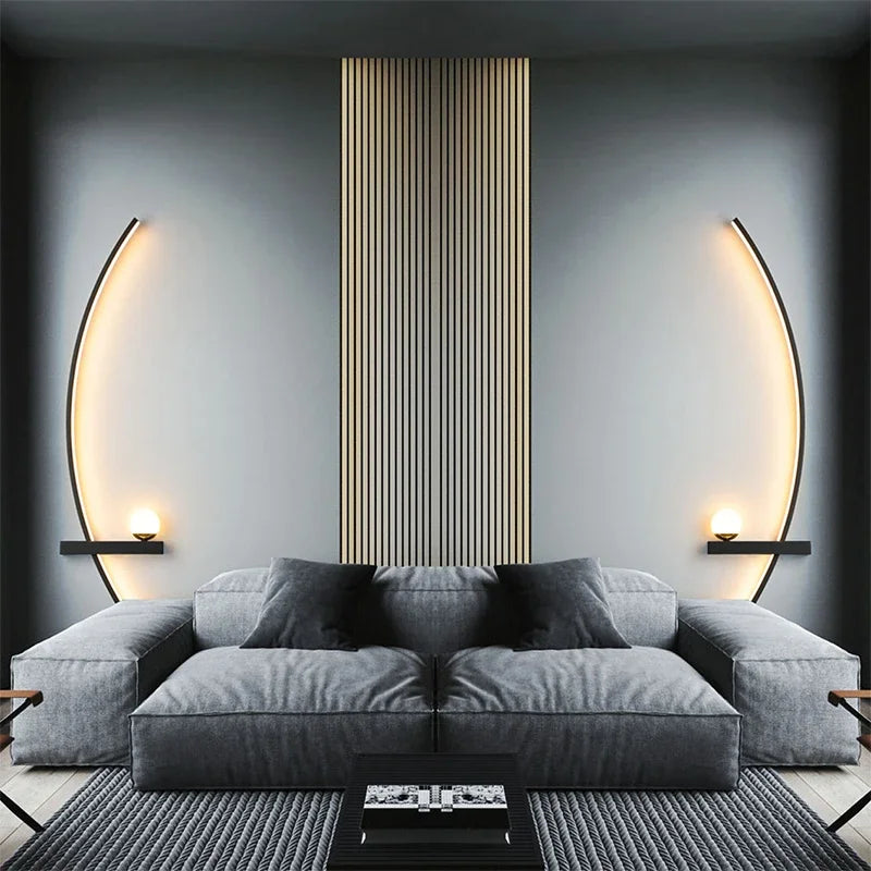 Modern LED Wall Lamp with Smart Remote Control for Bedroom and Living Room Julia M LifeStyles