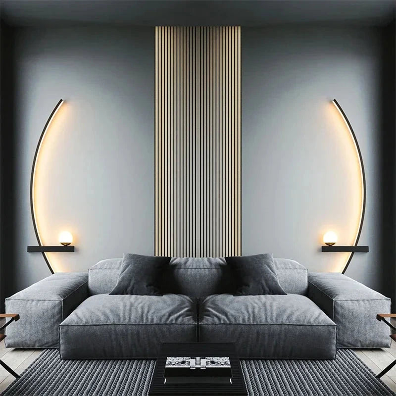 Modern LED Wall Lamp with Smart Remote Control for Bedroom and Living Room Julia M LifeStyles