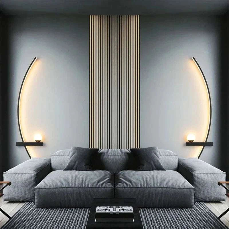 Modern LED Wall Lamp with Smart Remote Control for Bedroom and Living Room Julia M LifeStyles