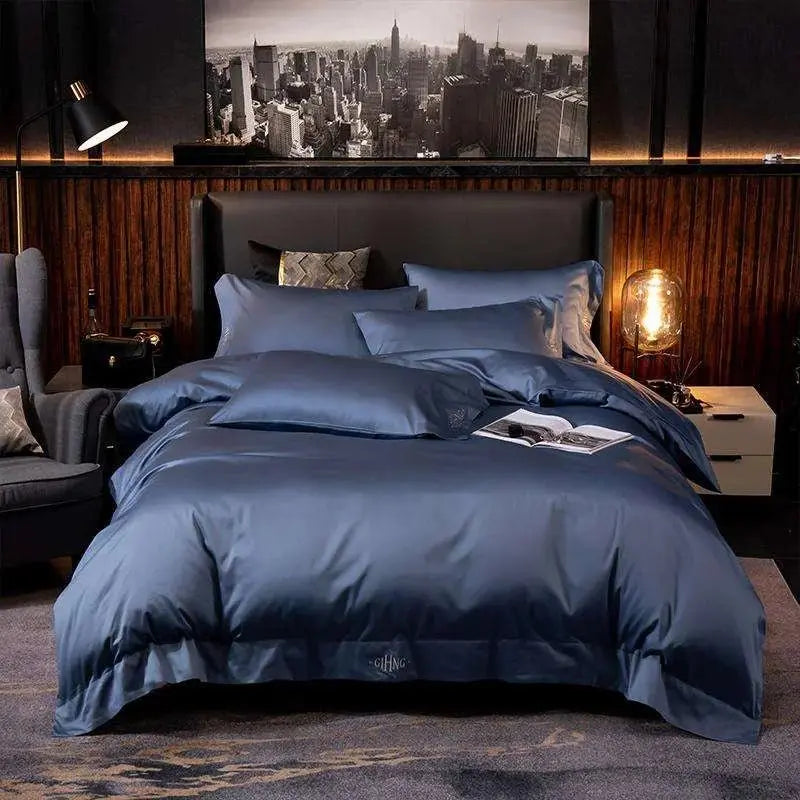 Silky Soft Egyptian Cotton Bedding Set - Luxurious Comfort for Queen and King Size Beds - Julia M LifeStyles