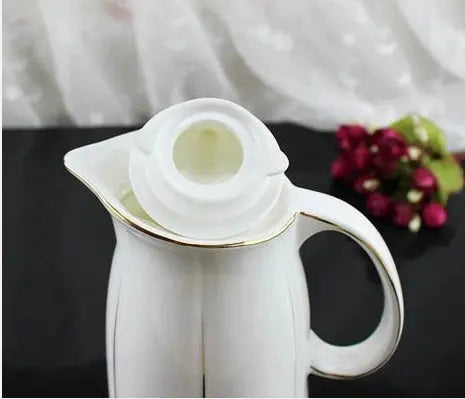 1 Liter Super Large Capacity Ceramic Household Leakproof Oiler Kitchen Large Oil Bottle Home Cold Water Bottle Cold Water Bottle - Julia M LifeStyles