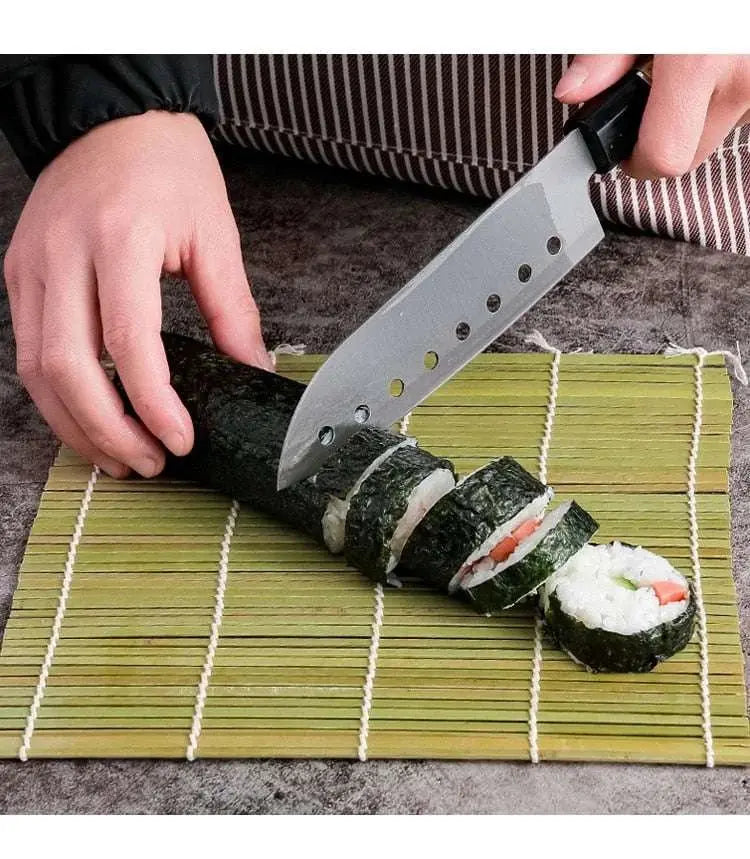Sushi Master Deluxe Kit: Japanese Rice Ball Cake Roll Mold & Sushi Tool Set - Julia M LifeStyles