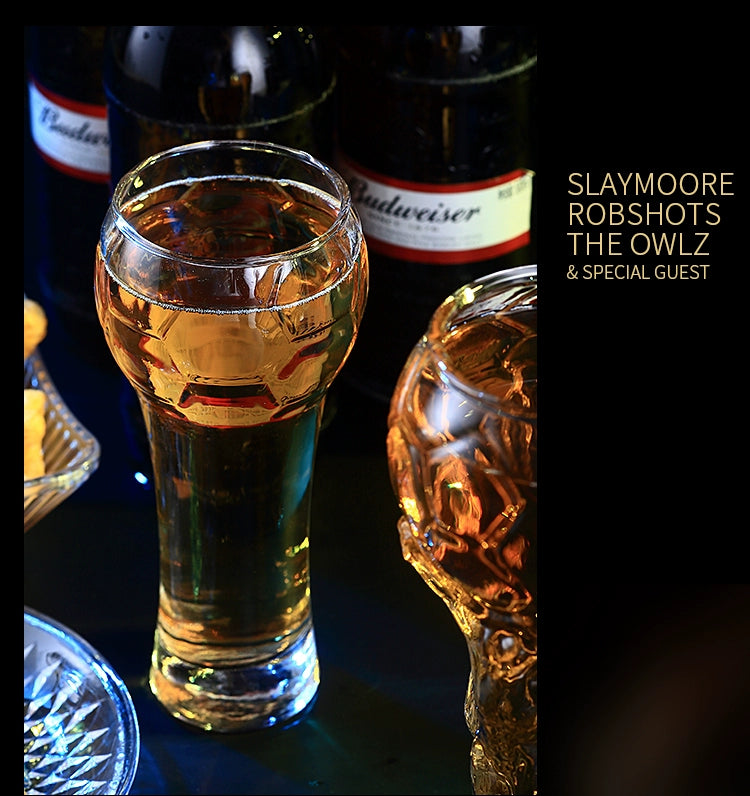 Creative World Cup Beer Steins FIFA World Cup Glass Cup Bar Juice Football Water Cup Handmade Beer Mug - Julia M LifeStyles