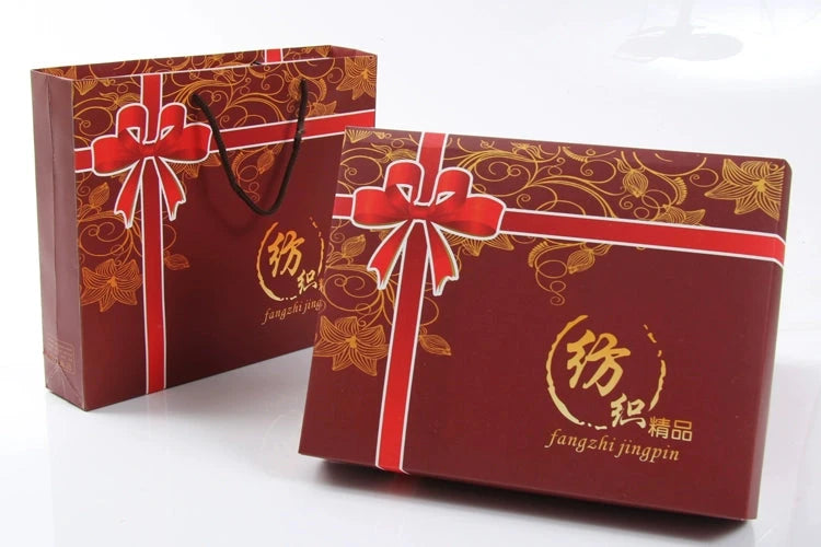 Microfiber Bath Towel Three-Piece Towel Gift Box Wedding Favors Business Gift Absorbent Embroidered Julia M Home & Kitchen