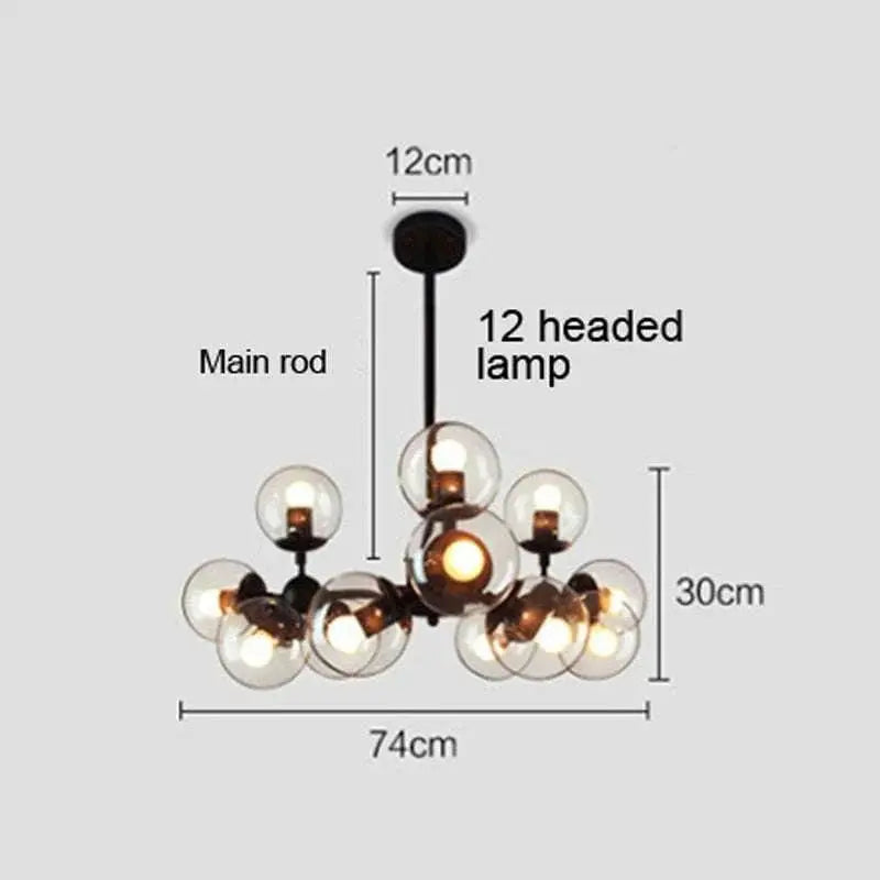 Vintage Round Ball Industrial LOFT Iron Pendant Light - Julia M LifeStyles