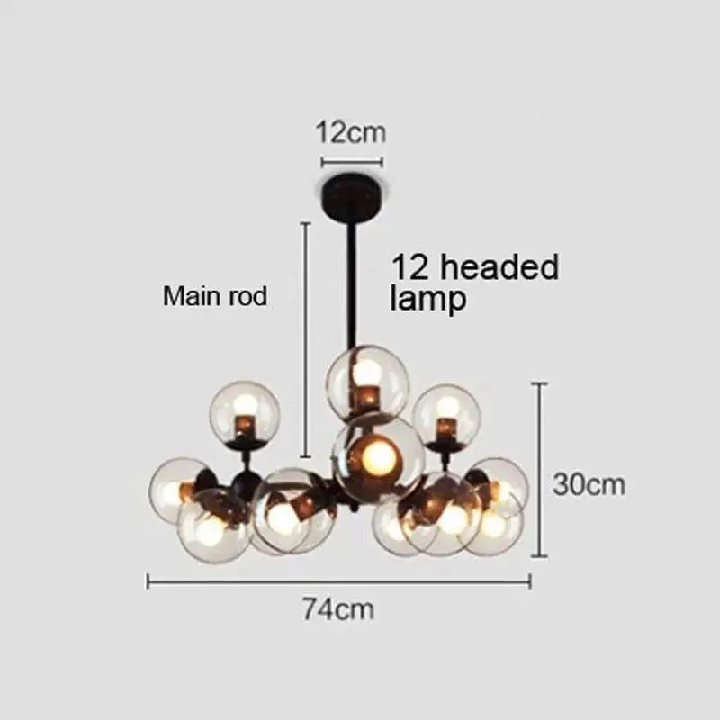 Vintage Round Ball Industrial Pendant Lights - Julia M LifeStyles