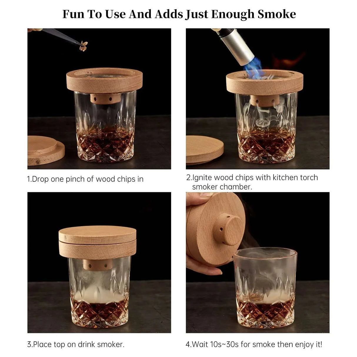 Whisky Smoker - Elevate Your Cocktails with a Touch of Smoke - Julia M LifeStyles