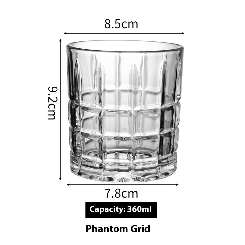 Whiskey Shot Crystal Set – Premium Thickened Glassware Collection