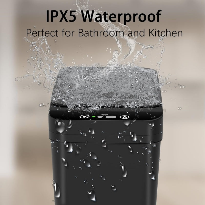 12L Touchless Smart Sensor Trash Bin – Sleek Odorless Bathroom & Kitchen Waste Solution