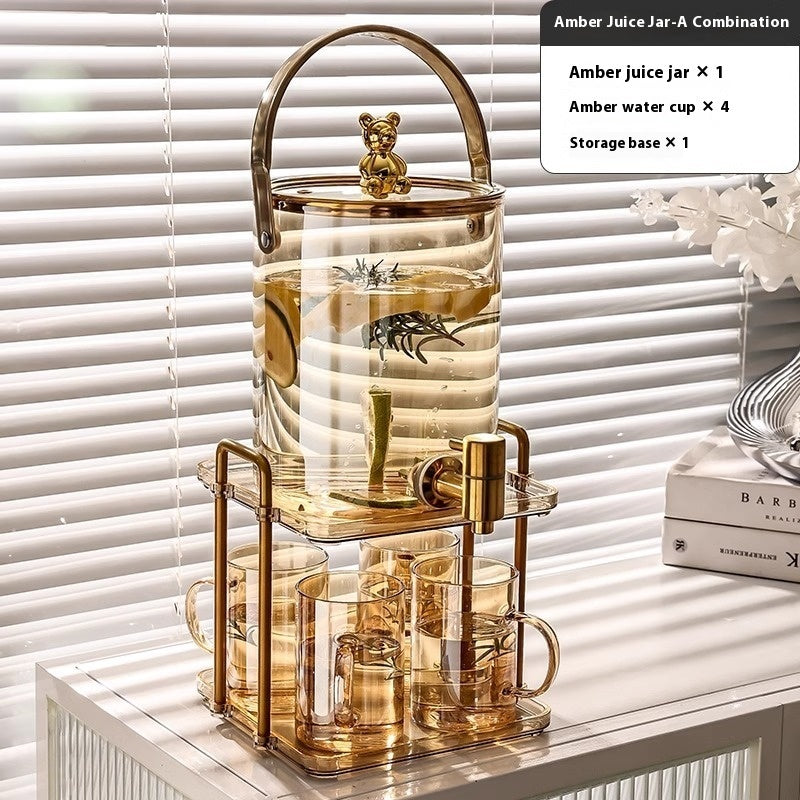 Glass Water Cup For Home Use A Complete Set Of Living Room Tea Cups Set - Julia M LifeStyles