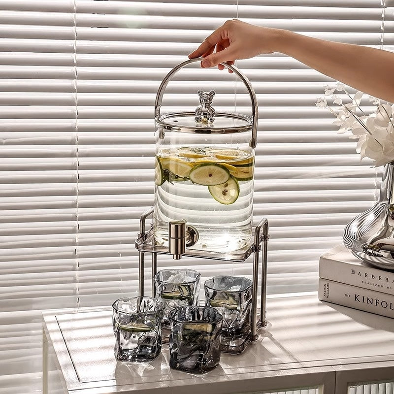 Glass Water Cup For Home Use A Complete Set Of Living Room Tea Cups Set - Julia M LifeStyles