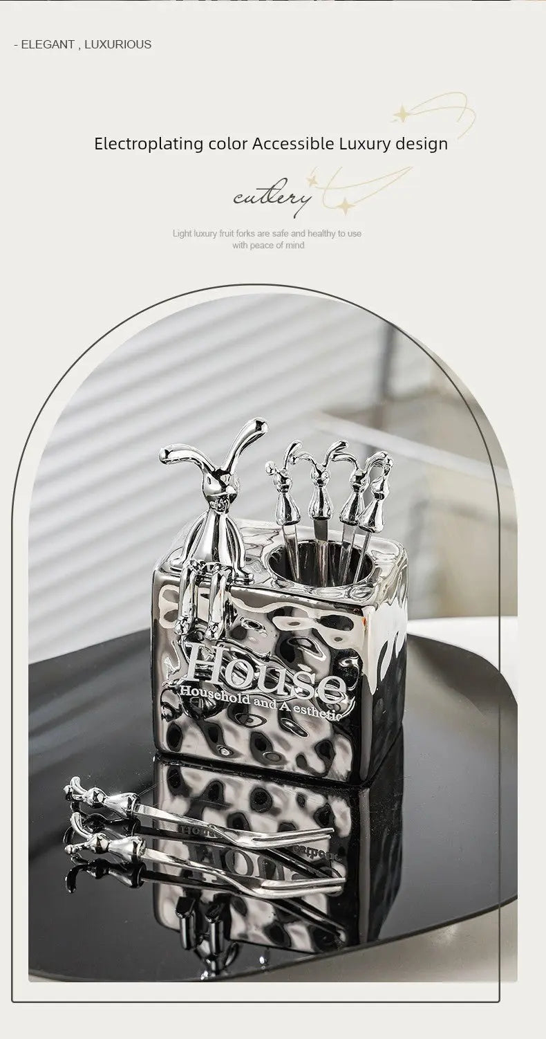 Accessible Luxury For Home Kids Ceramic Storage Tank Stainless Steel - Julia M LifeStyles