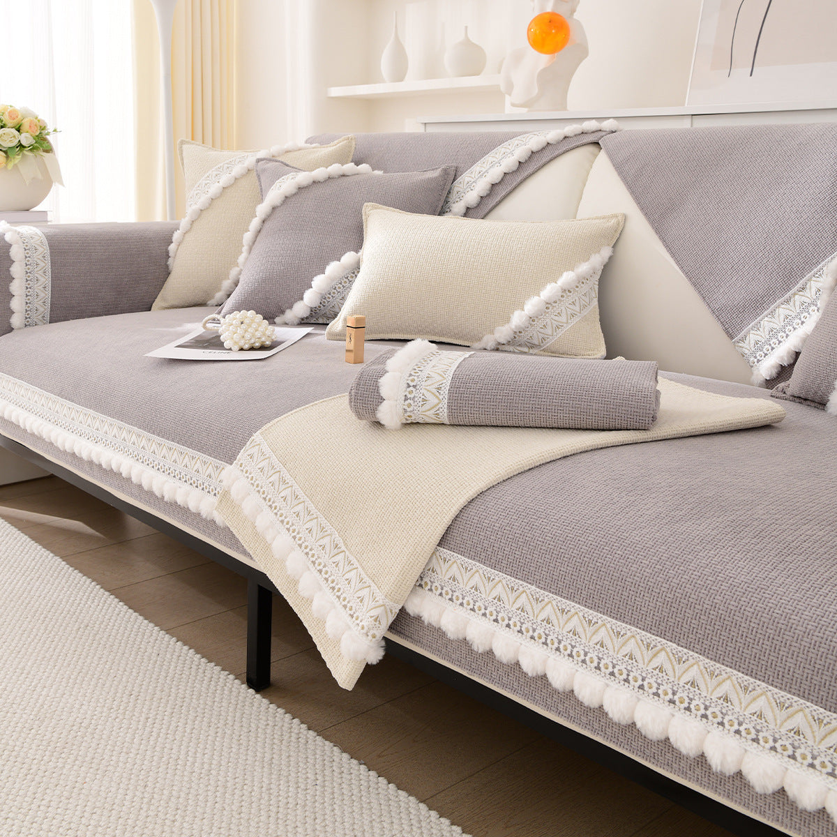 Sofa Cushion Four Seasons Universal Stain Resistant Julia M Home & Kitchen