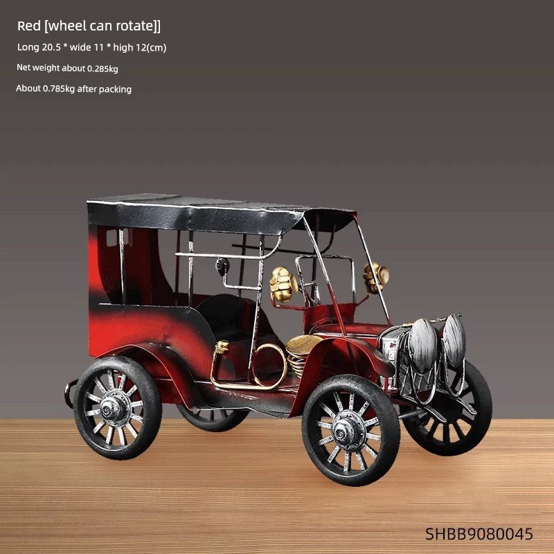 American Retro Clock Small Ornaments Home Decorations Living Room Desk Clock Desktop Clock For Home Bedroom Desk Clock Mute - Julia M LifeStyles