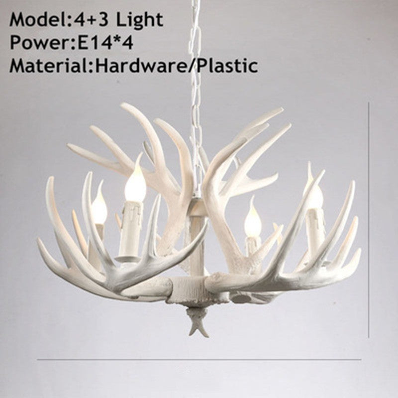 Nordic Retro Antler Chandelier