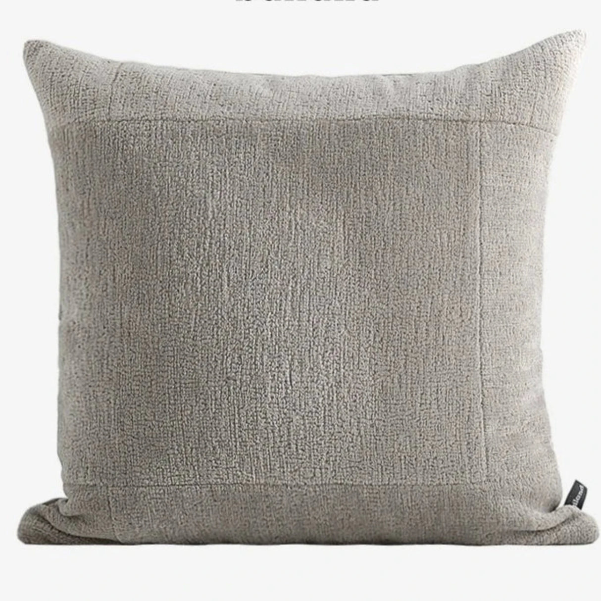 Modern Minimalist Gray Geometric Jacquard Pillow Cover - Julia M LifeStyles