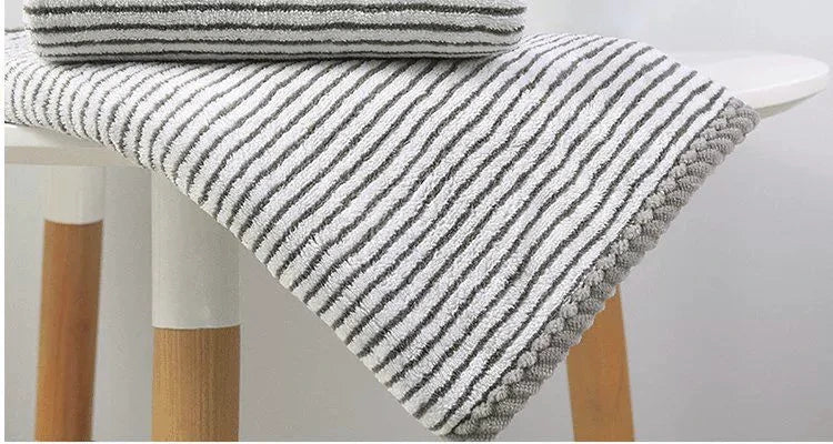 Bamboo Charcoal Antibacterial Face Towel for Men and Women - Julia M LifeStyles