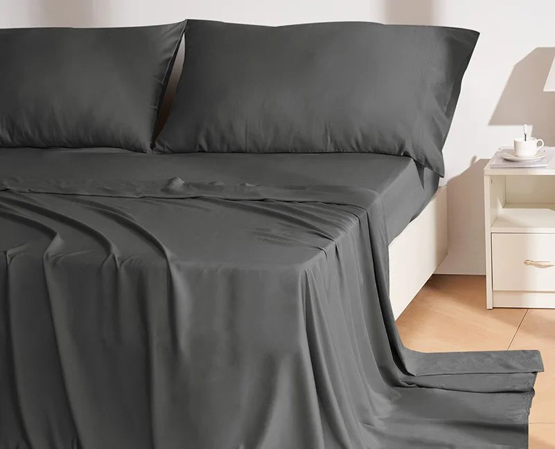 Silky Soft 100% Bamboo Viscose Bed Sheet Set - Deep Pocket, 3/4-Piece - Julia M LifeStyles