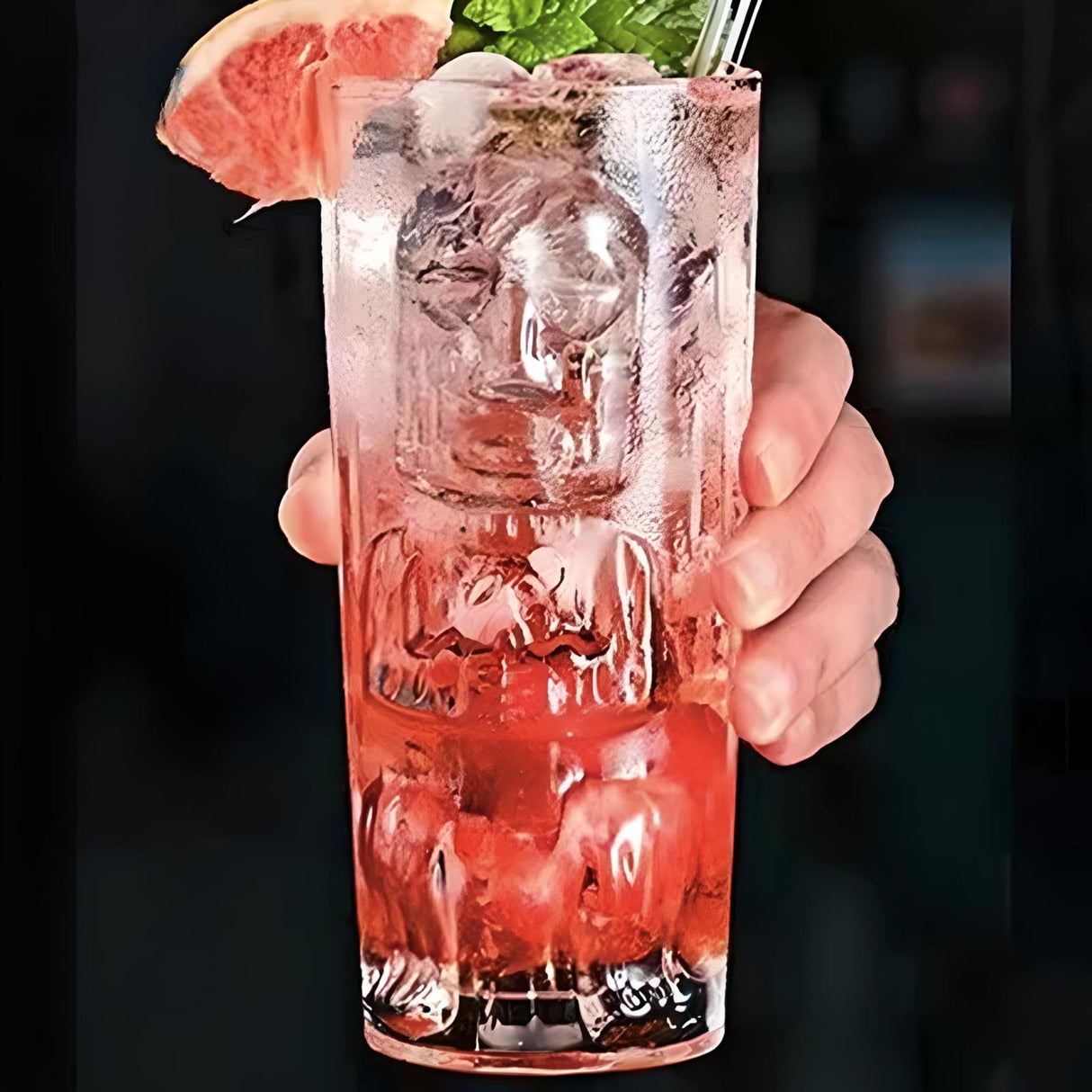 Big Eyes Ghost Face Tiki Cocktail Glass - Julia M LifeStyles